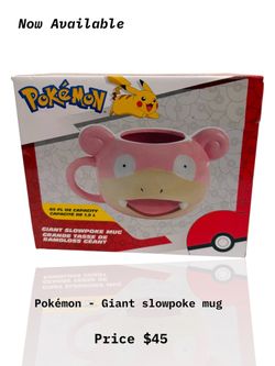 Giant pokemon mug