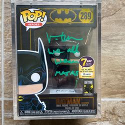 Signed Val Kilmer Funko Batman