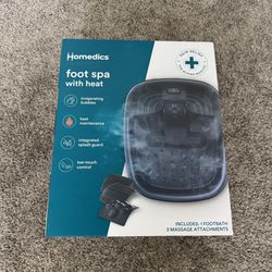 Foot Spa - Homedics