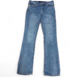 True Religion Becca Mid Rise Bootcut Jeans Size 28 (Medium Wash)