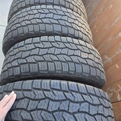 TIRES 275/70R18LT COOPER  PRICE 450 