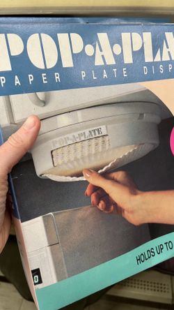 Retro Paper plate dispenser
