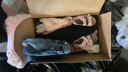 Baby girl clothes and shoes