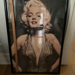 Marilyn Monroe Vintage Poster In Frame