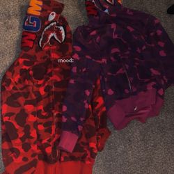 Bape Shark Hoodies 