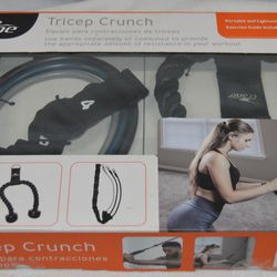 New in Box! Crane Tricep Crunch Fitness Indoor With Door Anchor