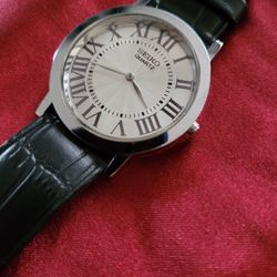 ⚡️NEW Slim Quartz Men's 34mm Watch Silver GORGEOUS