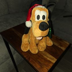 Disney Christmas PLUTO motorized Plushie 