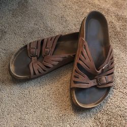 Birkenstock Leather Sandals 