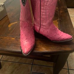 Pink Vaquera Boots