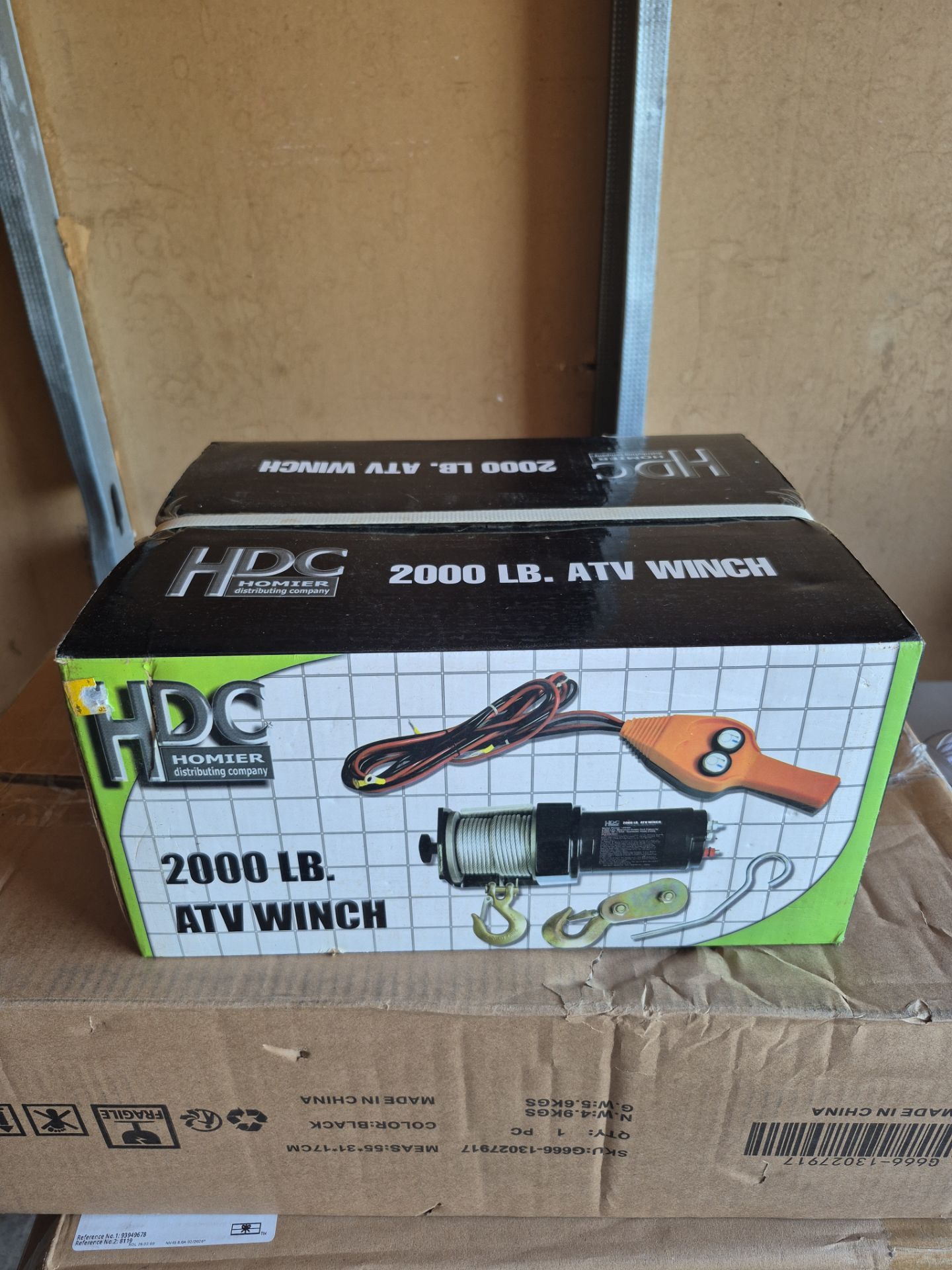 ATV winch- 2000 Pound - New
