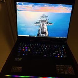 MSI 17” GE78 HX Gaming laptop I9, 64GB, (2)2TB NvMe