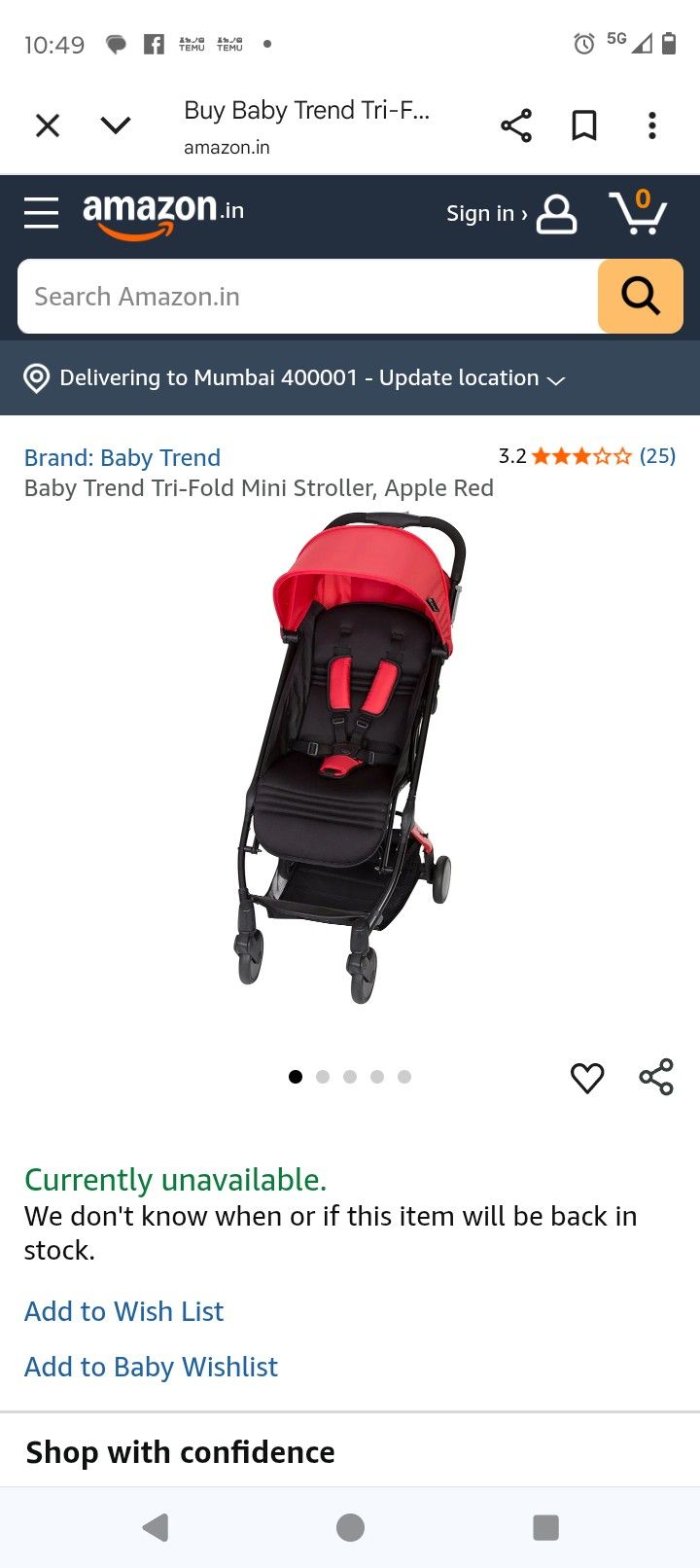 Stroller By Trend 