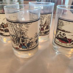 Glassware Christmas Vintage