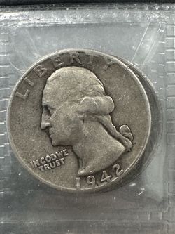 1942 Quarter 90% Silver 