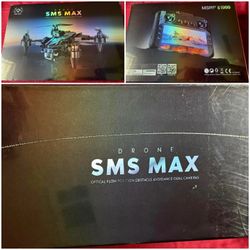 SMS MAX Ready to Fly Drone SMS007 Dual Cameras Remote & App Controller