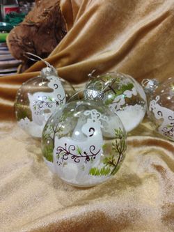 Glass Christmas Balls
