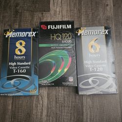 Vhs Blank Tapes 