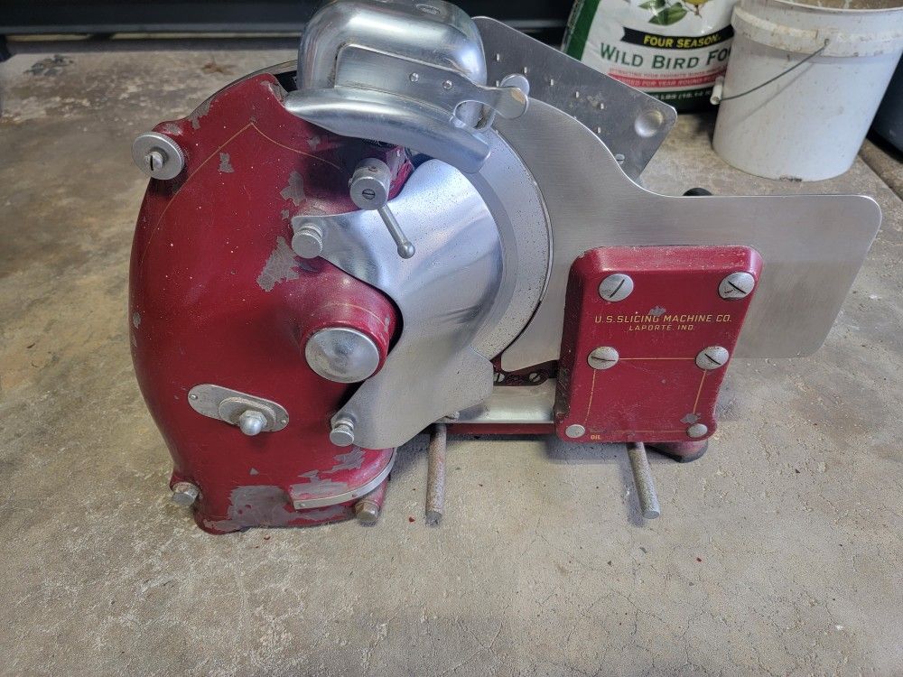 Antique Meat Slicer