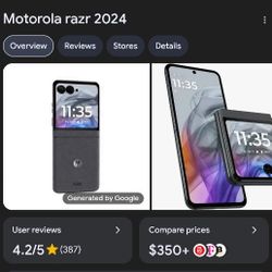 Motorola Razr 2024 Koala Gray 256 GB