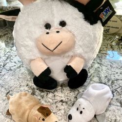 Assorted Plush Including Collectible, Flip A Zoo Plush Stuffed Reversible Animal Toys