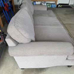3 Cushion Sofa Taupe Used