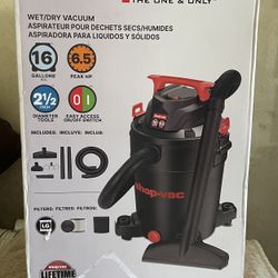 Shop-Vac 16-Gallon 6.5 HP Corded Wet/Dry Shop Vacuum with Accessories Included