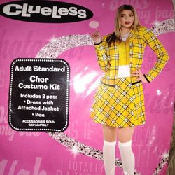 New Standard Size Clueless Costume I Would Say Standard Probably Means Small To Large One Size Kind Of