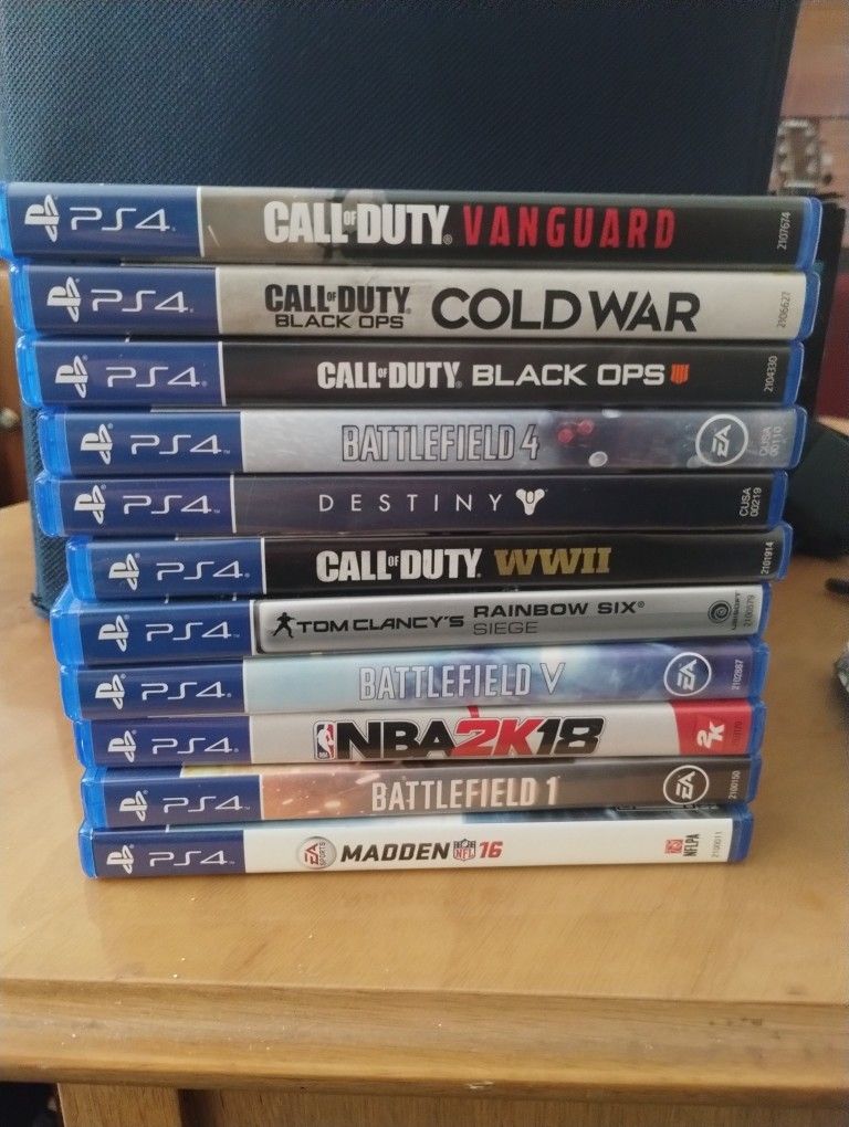 Play Station 4 Games