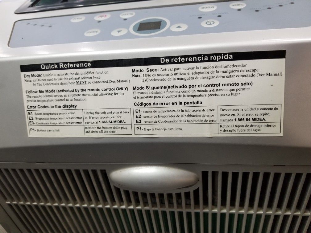 Everstar Portable Air Conditioner for Sale in Federal Way, WA OfferUp