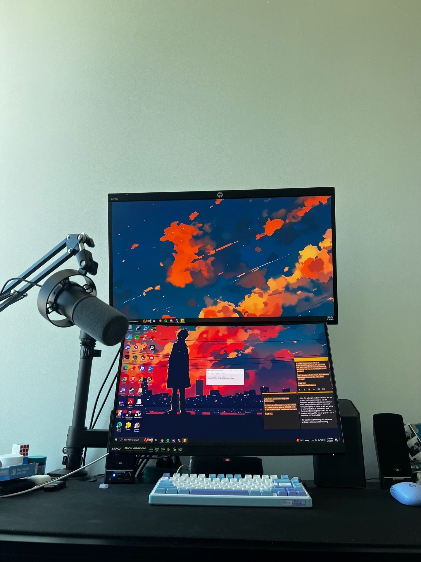 Double Monitor Setup
