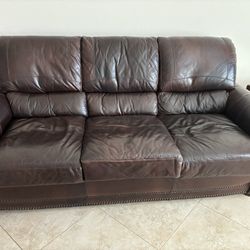 Leather Sofa