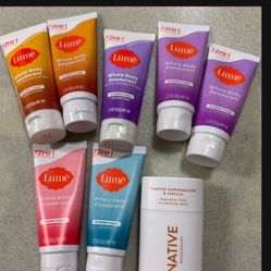 CA. LUME DEODORANTS. $7.50 EACH. TUBE 