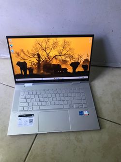 15” Hp Envy x360  Touchscreen i5 Processor 11th Gen 256gb SSD 8gb Ram window 11 come with charger
