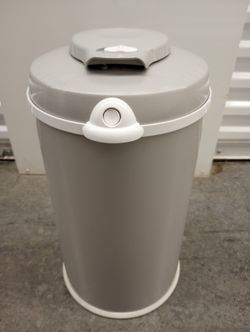 Bubula Steel Junior Diaper Pail Gray