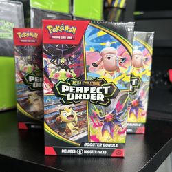 Pokemon Perfect Order Booster Bundle