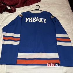 Supreme Freaky Hockey Jersey Blue SS17