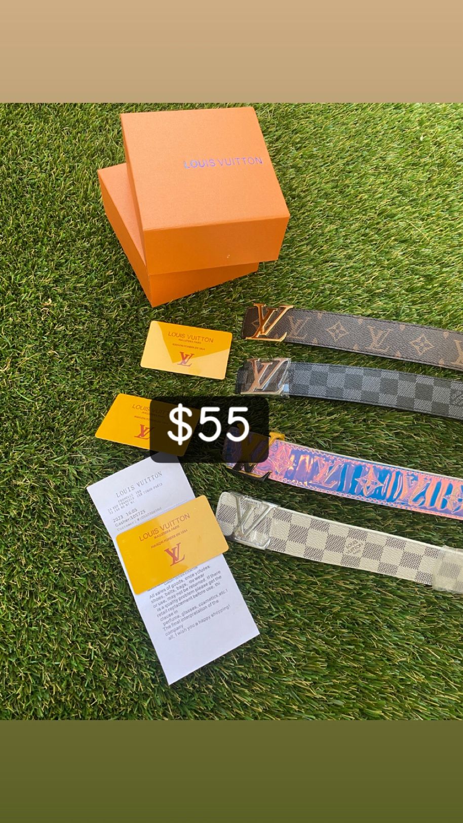 brand new belts