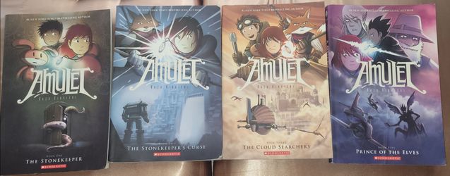 Amulet Graphic Novel Series Books 1–3 & 5