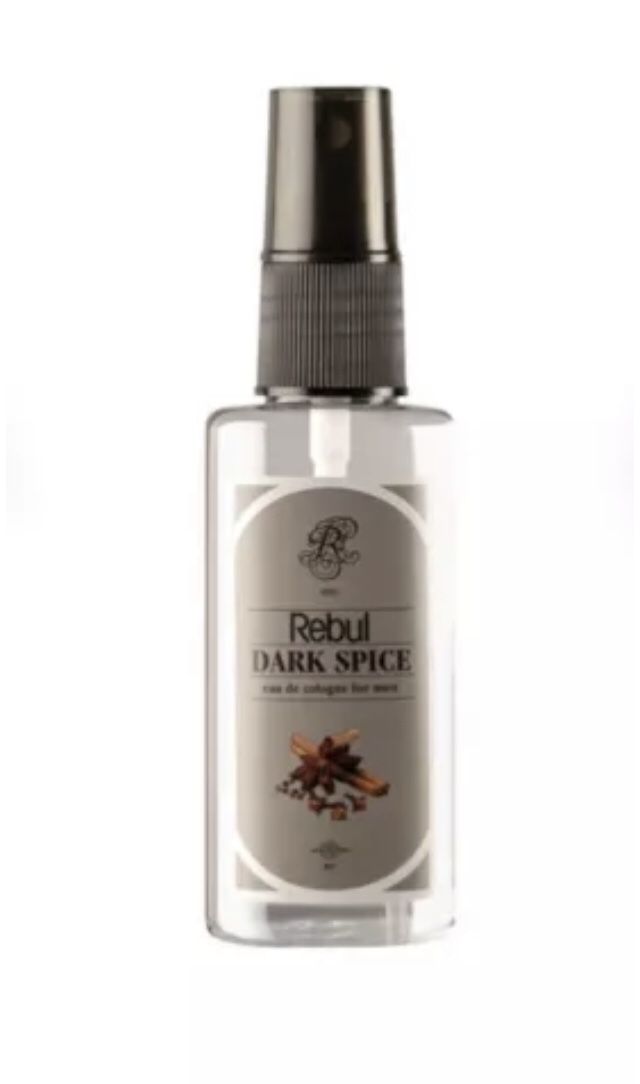 Rebul Dark Spice Eau De Cologne Spray for Men, 1.7 Fl Oz (50 ml)