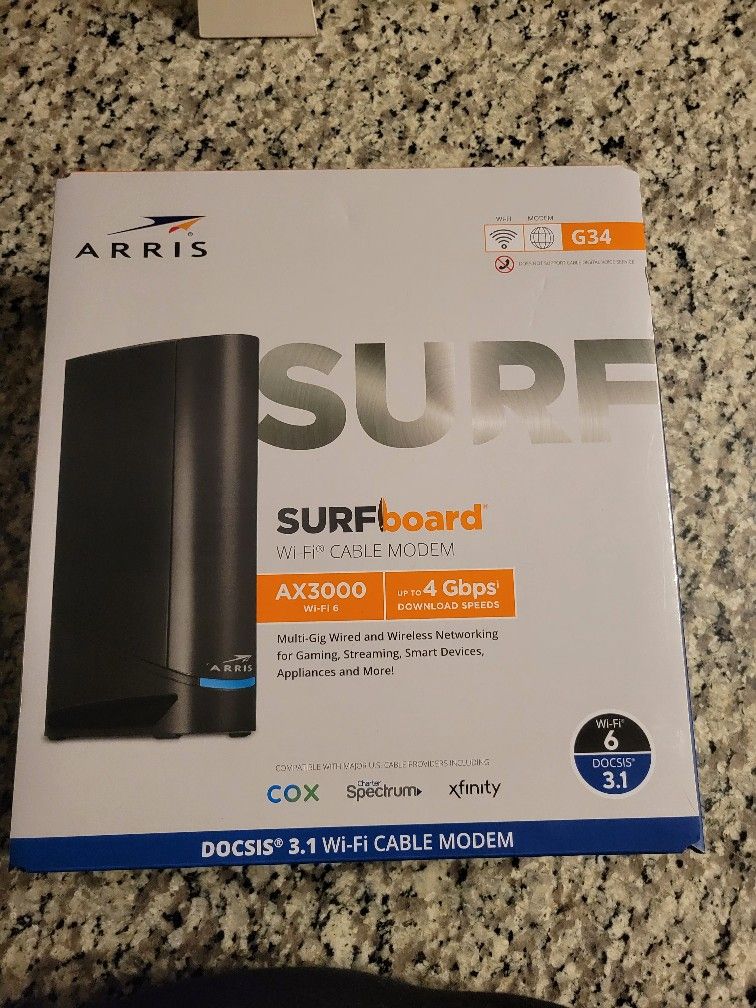 Arris G34 Surf Mode.