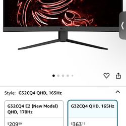 msi gaming monitor