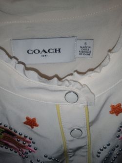 Coach western shirt