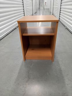 Nightstand with Shelf