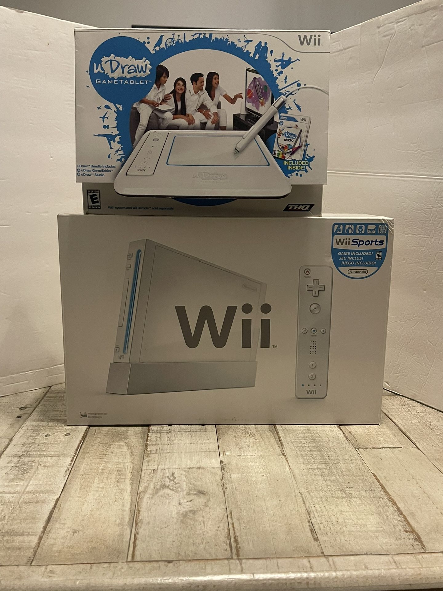 Wii Sports Console + Wii U Draw