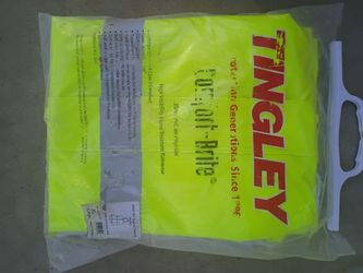 Tingley Comfort-Brite Hi-Vis Flame Resistant Rain Jacket (Size XL, ANSI 107 Type R Class 3