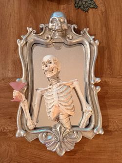 Skeleton Mirror Decorative Wall Decor