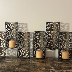 Wall Hanging Candle Holders