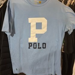 “P” Polo Ralph Lauren T-Shirt Men’s- Medium 