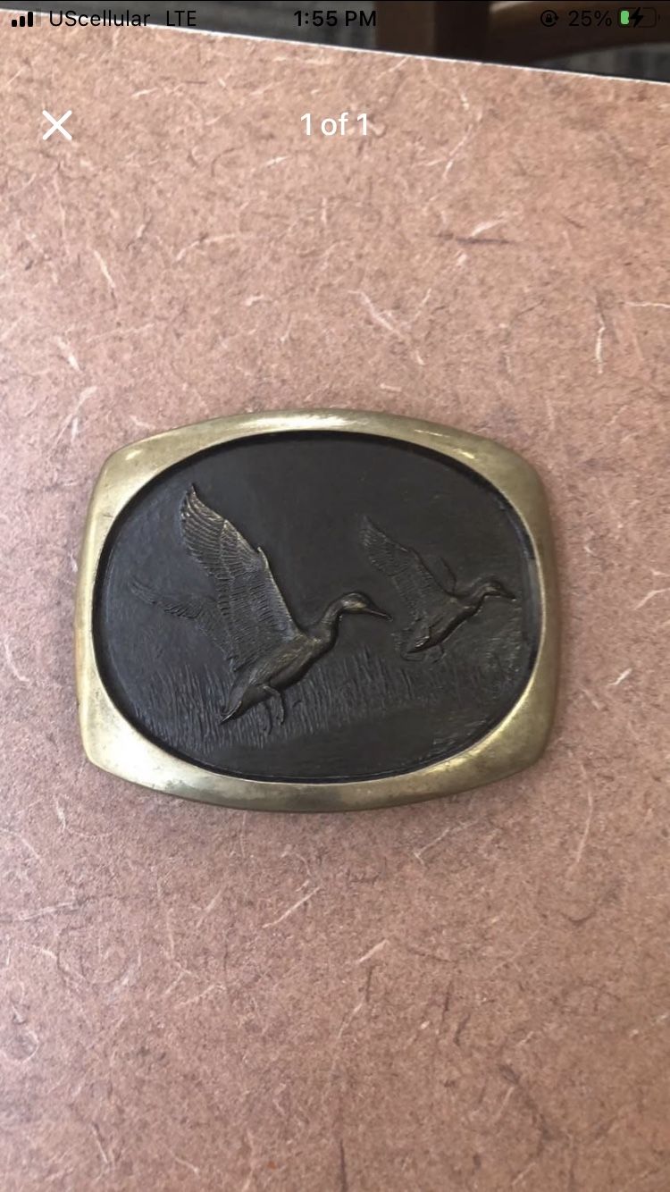Geese Belt Buckle